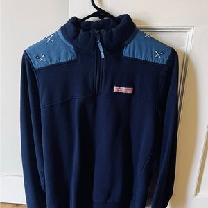Vineyard Vines Boys XL Lacrosse Lax 3/4 zip